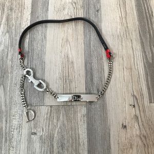 Vintage Y2K Christian Dior Mousqueton Belt | Red Patent Leather | Pristine